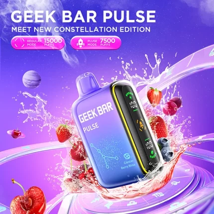 【13種口味】Geek Bar Pulse 小火箭 15000口一次性電子煙