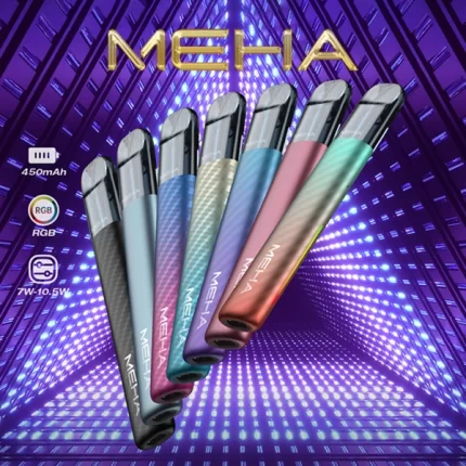 7色可選｜魅嗨五代電子菸桿 Meha Crush系列主機 通用五代煙彈