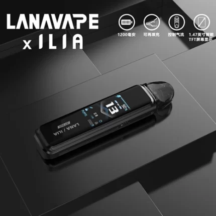 LANAVAPE主機新款 LANA JET MAX 注油式主機套裝 午夜黑