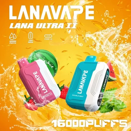 Lana電子煙新款 Lana Ultra II 16000口 一次性電子菸